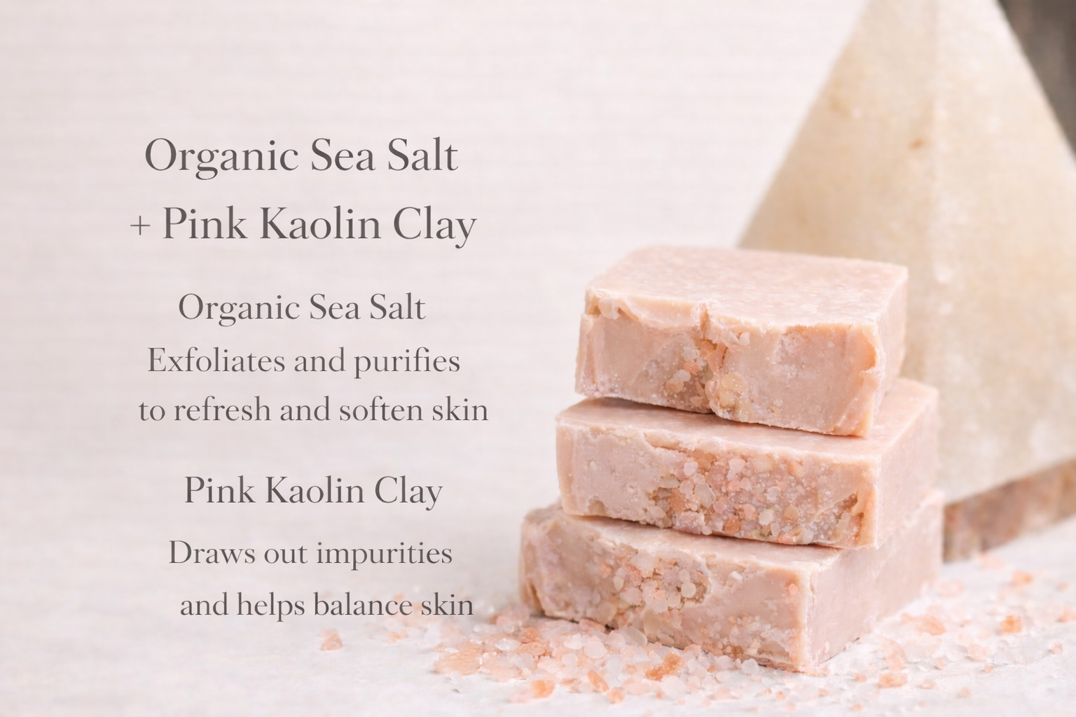 Handmade soaps and body care collection